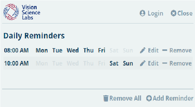 VSL Reminder App